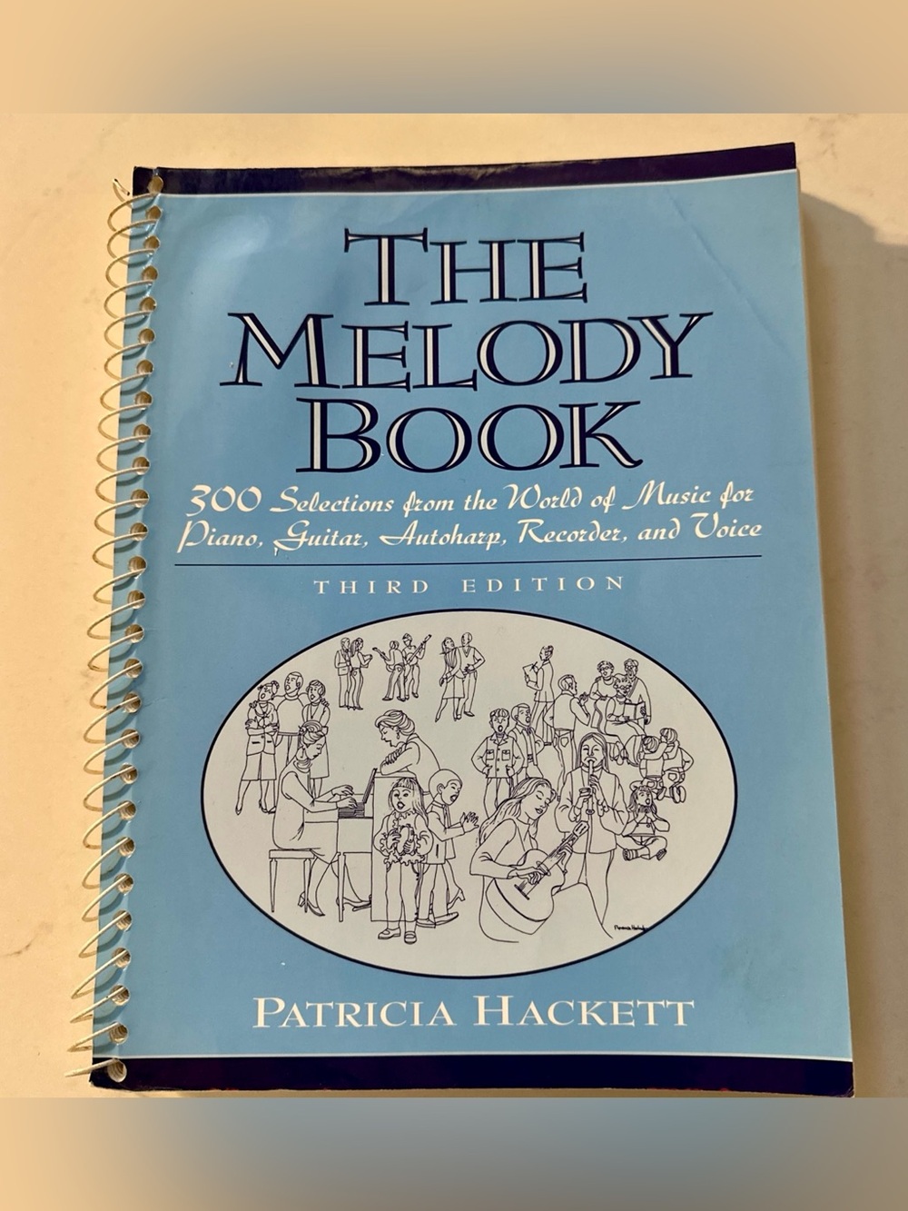Melody Book The 300 Selections from the World of Music for Piano & More 3rd Ed